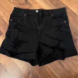 American Eagle Curve Love mom Jean Shorts